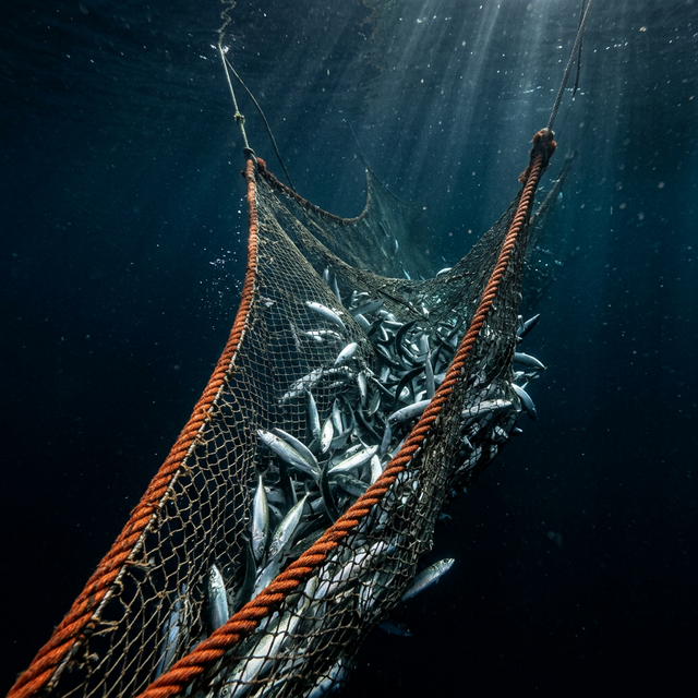 Russea Fishing Nets - Commercial Marine Fishing Net Manufacturer India | Deep Sea PA6 Nylon HDPE Nets Supplier